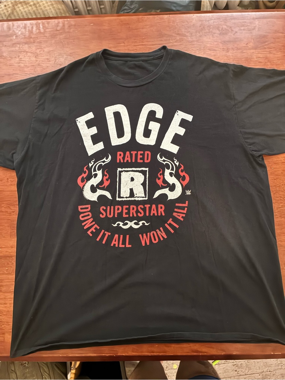 WWE Edge Rated R Superstar Shirt XL Black Wrestling Graphic Tee